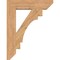 Ekena Millwork Merced Slat Smooth Bracket, Western Red Cedar, 5 1/2"W x 28"D x 36"H BKT06X28X36MRC06SWR - alternate 2